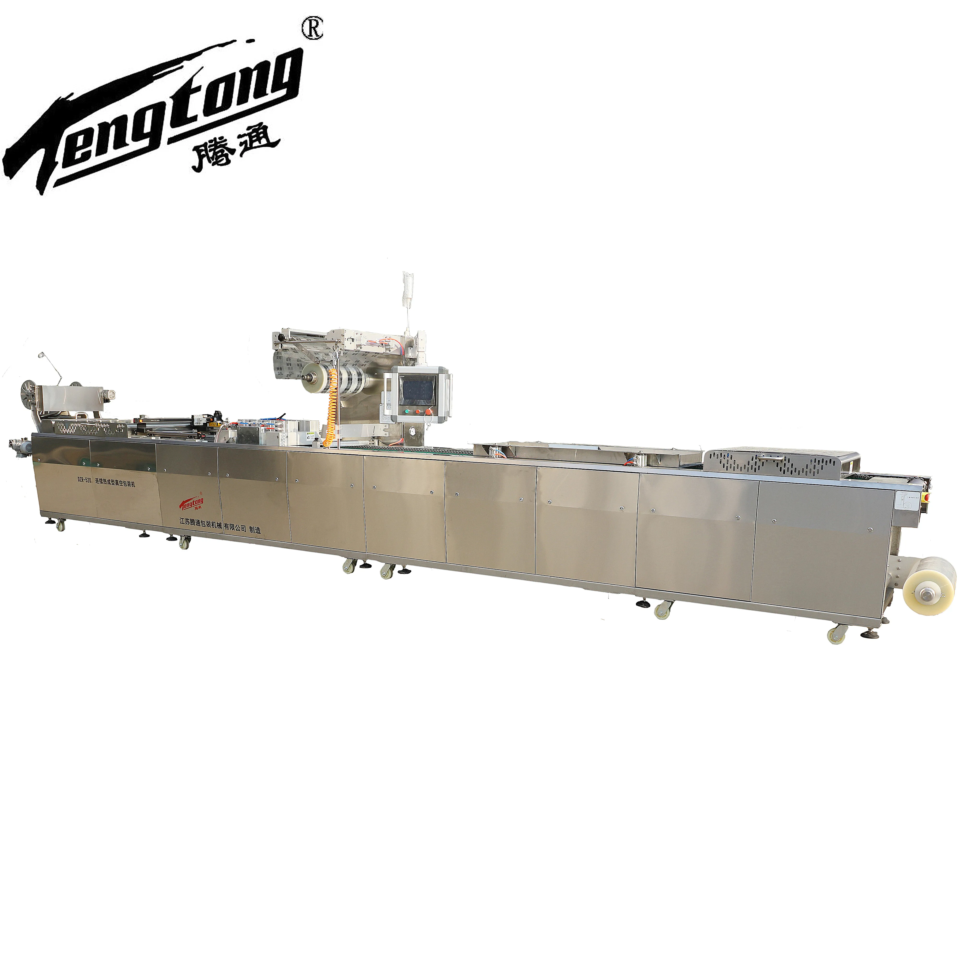 Pita Bread Bakery Gas Flushing Thermoforming Vacuum Packing Machine