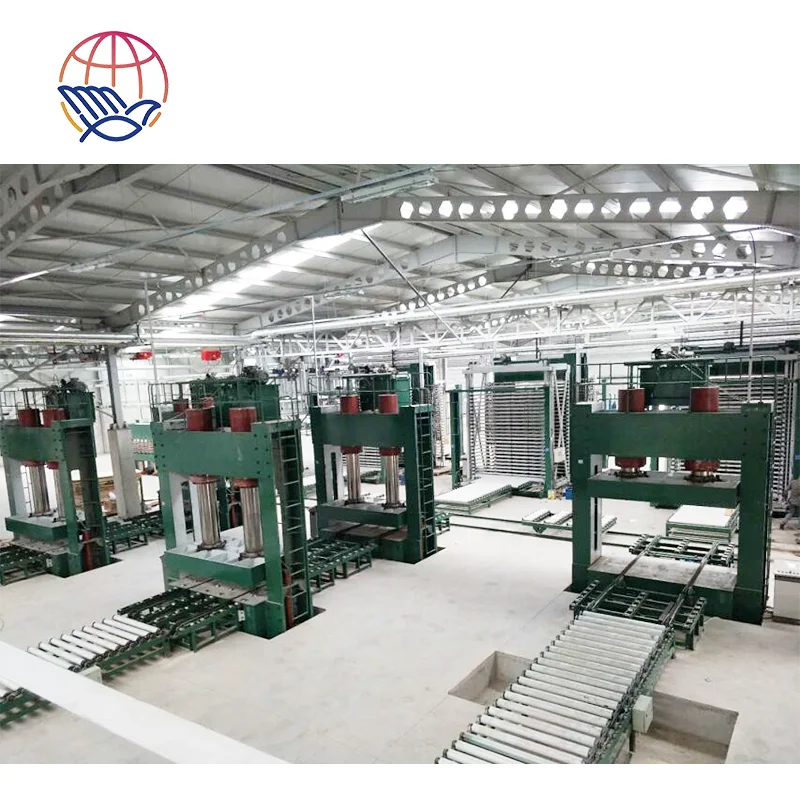 New Cold Press Machine Preparing Raw Plywood Artificial Board Essential Components Motor Pump Engine Gear Bearing Gearbox PLC