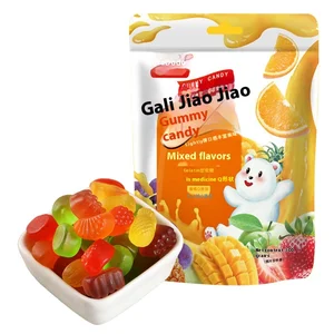 Wholesale QQ Candy Gummy Bears Internet Celebrity's Hot Fruit Snacks Sweet Cola Candy Bag Halal Certified Children's Day Treats
