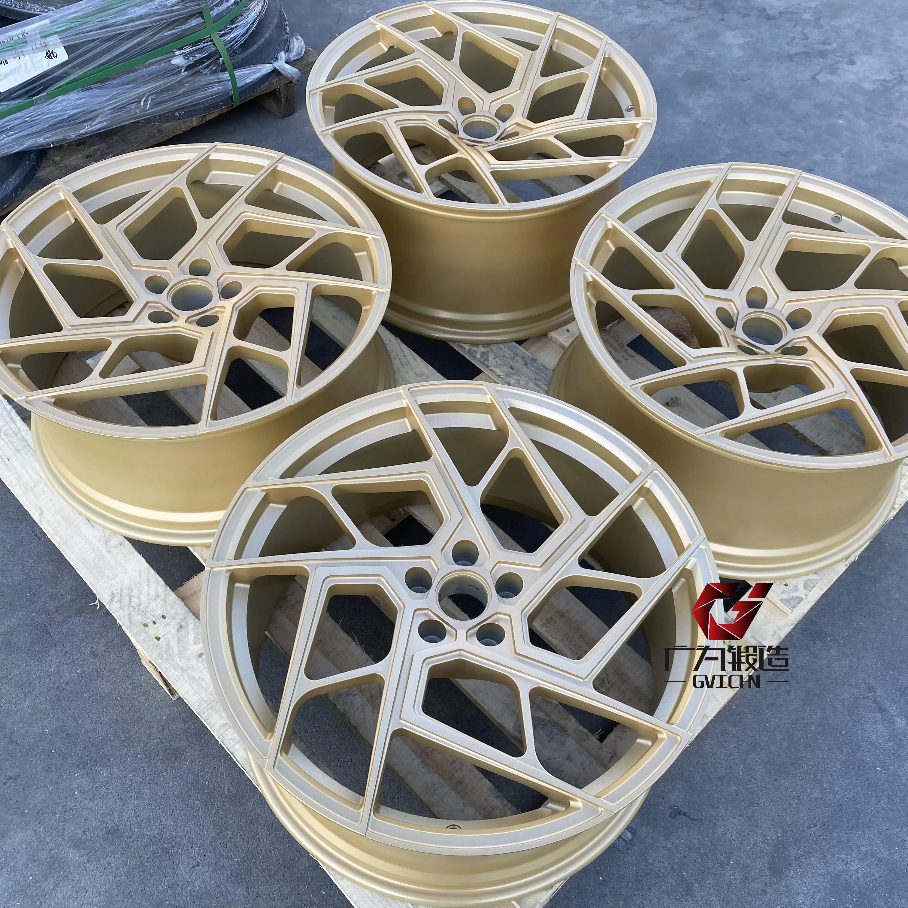 GVICHN Custom 17 18 19 20 21 22 inch 6061 T6 Forged Alloy Wheel Rim 5x112 5x114.3 5x120 Directional Concave Passenger Car Wheels