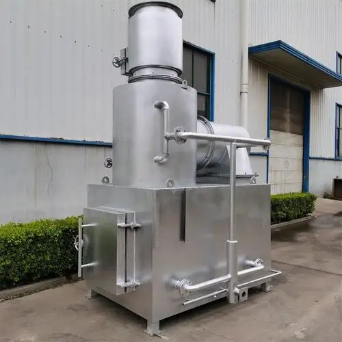 Automation Smokeless Animal Pet Shop Waste Slaughterhouse Hazardous Waste Incinerator Machine
