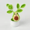 avocado potted plant (green heart)