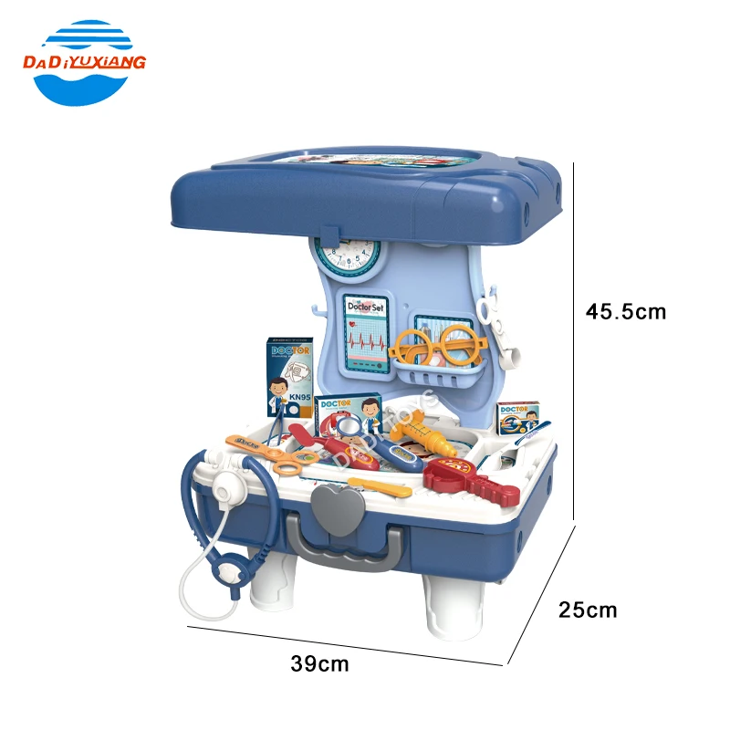 Role Playing Medical Trolley Toy Box Doctor Toys for Kids