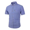 Dark Blue Checkered