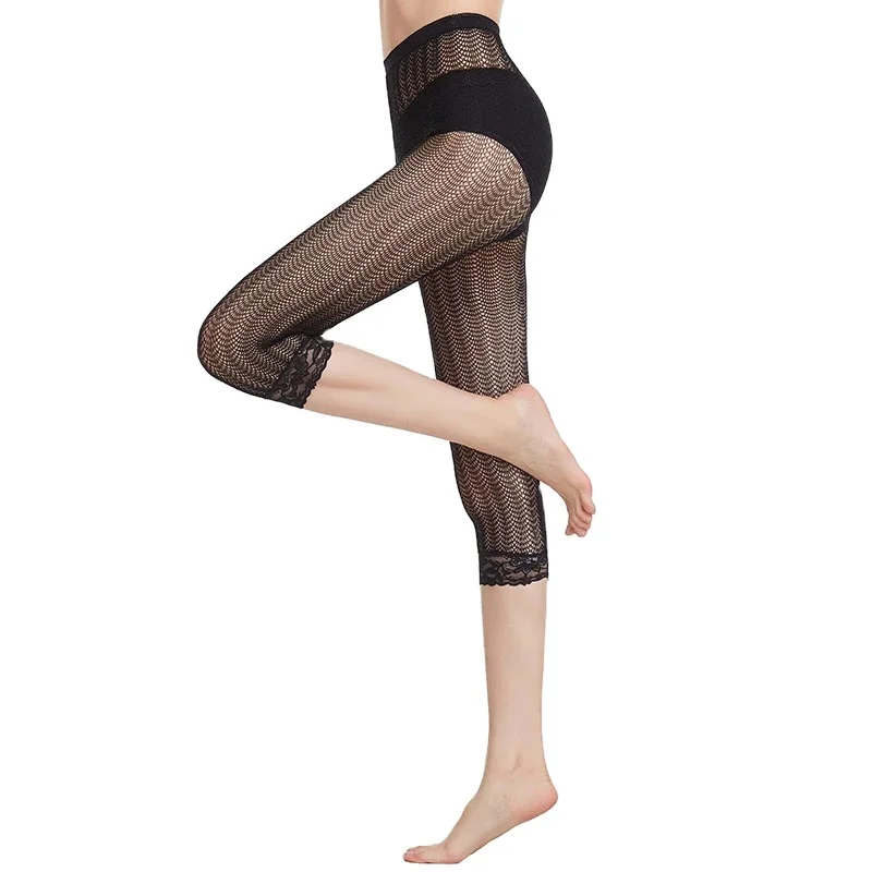 fishnet compression pantyhose