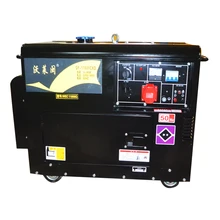industrial AC generator 1 phase 3 phase transfer portable 5kva 6kva 8kw 10kw 10kva silent diesel generators for home silent