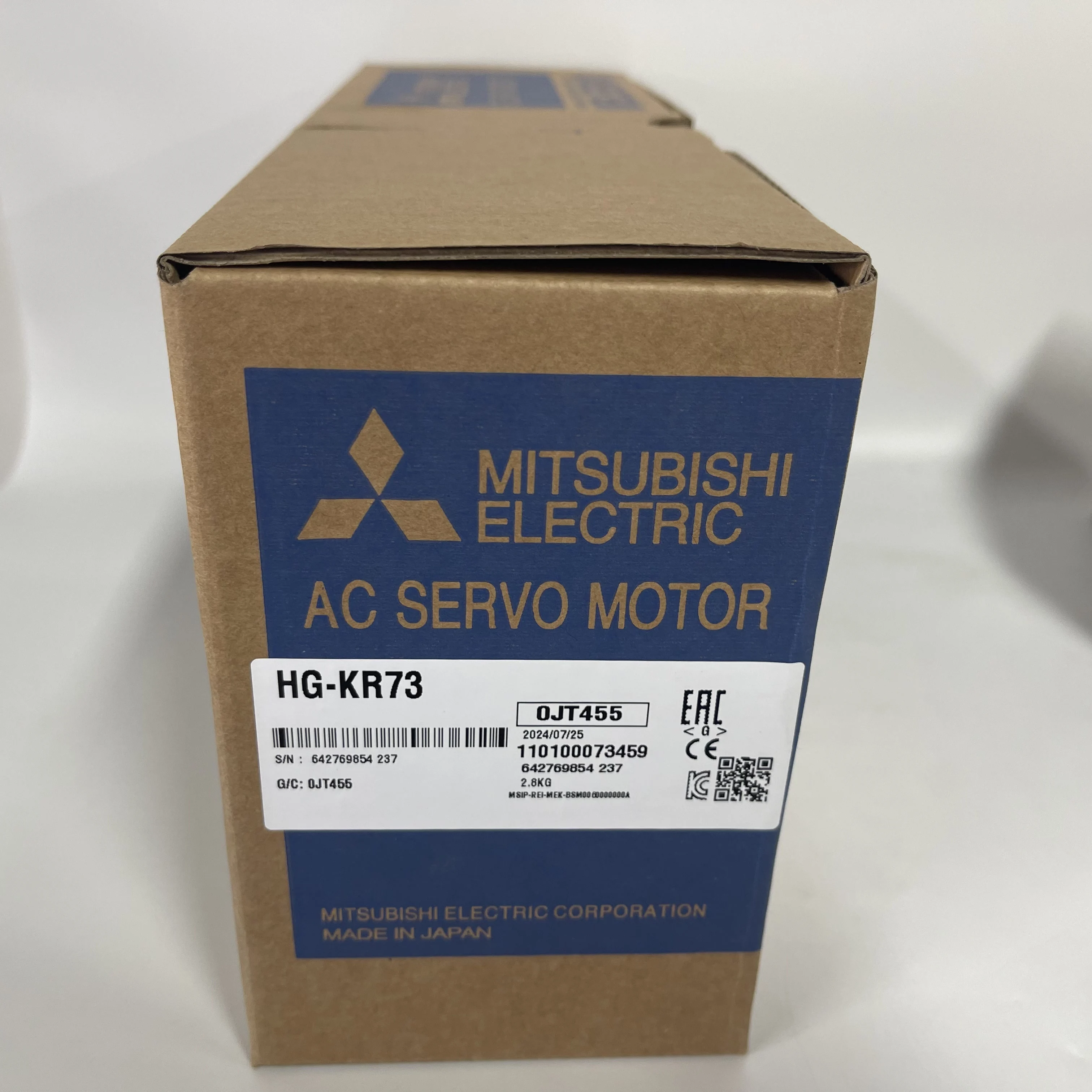 MITSUBISHI ELECTRIC AC Servo Motor HG-KR73