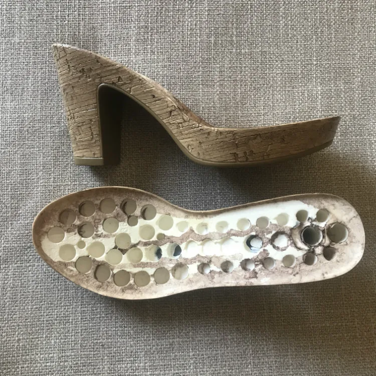 Pu Wedge Sole for Lady Sandals