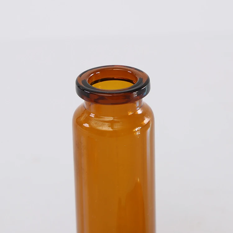 Guangzhou Packaging 10ml фармацевтические бутылки, стеклянные флаконы, янтарные прозрачные трубчатые стеклянные флаконы, герметичные