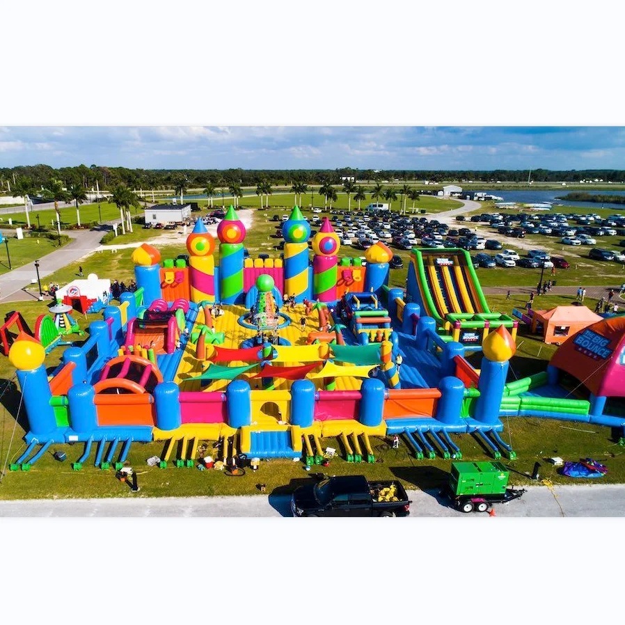 FUNBOX — The World's Biggest Bounce House — is at Park Meadows