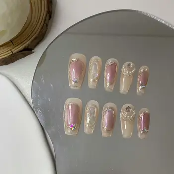 Wholesale new style nail art full cover nail artificial suitable for women