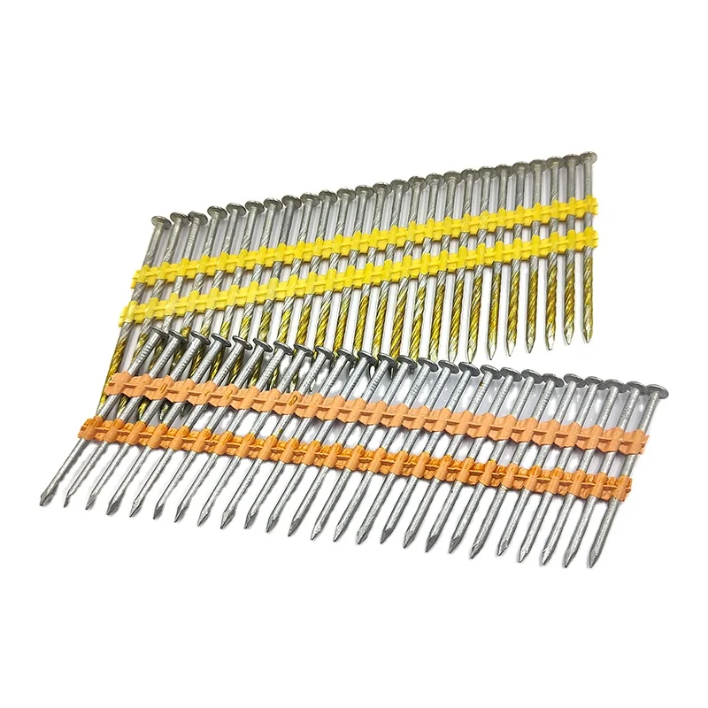 Plastic Strip Nail Framing Nails 21 Degree Plastic Strip Plastic