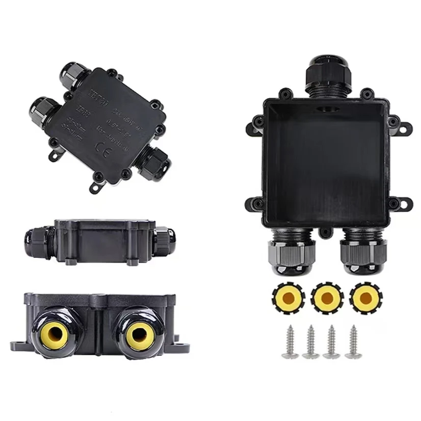 Lot De 20 Presse-Étoupes Nylon NPT 6.35 Mm - Étanches IP68 - Pour Câbles 4 à 6 Mm - Noir