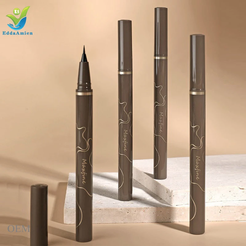 2024 New Magic Eyebrow Microblading  Vegan Liquid Eyebrow Pen Waterproof Natural 3d Eyebrow Contour Design Pen 4 Point