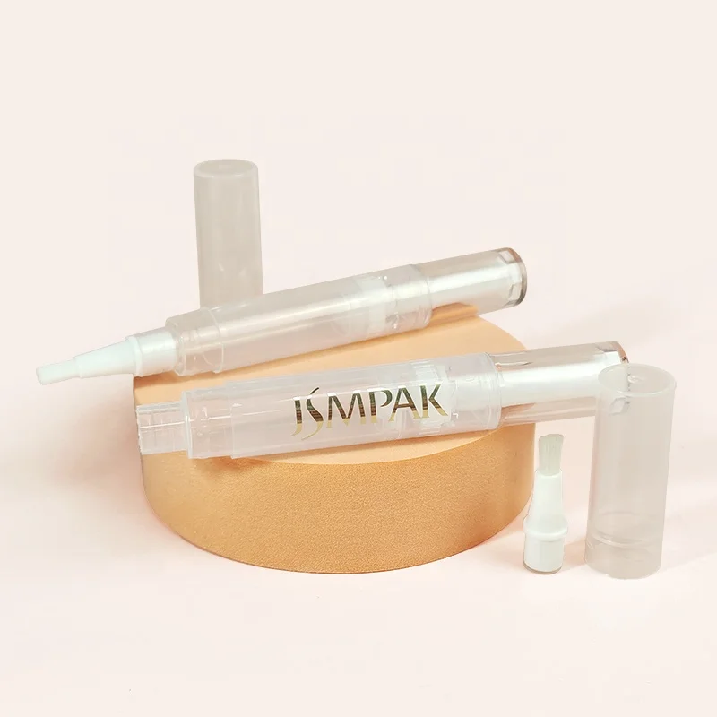 Free Samples Makeup Accessories 1.5ml 2ml 4ml 6ml Lip Gloss Tube Container Cuticle Oil Nail Polish Twist Pen With Brush