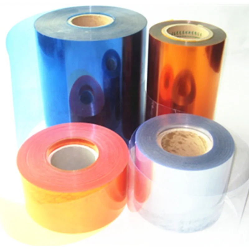 REACH ROHS Certificate Transparent Color PVC Roll Sheet Film