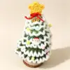 White Edge Gradient Green Christmas Tree