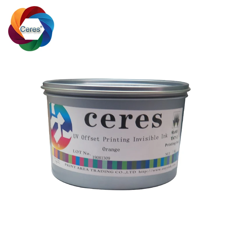 Security Ink for Screen Printing - UV Invisible Ink