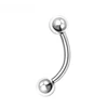 Ball eyebrow ring