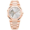 Rose Gold+Steel strap-9