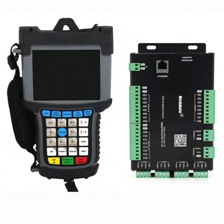 TEBAK Richauto Dsp B51 Dsp Motion Control System CNC Machinery Parts 3 Axes CNC Richauto B51 Embedded Handheld DSP Controller