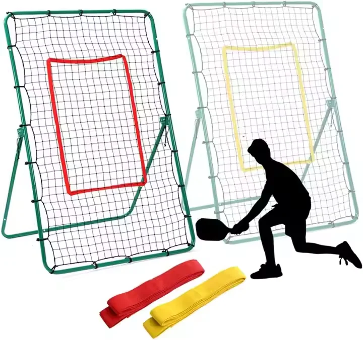 Volleyball Rebounder Net 4x7ft Volleyball Bounce Back Net With 5 Rebound Angles Target