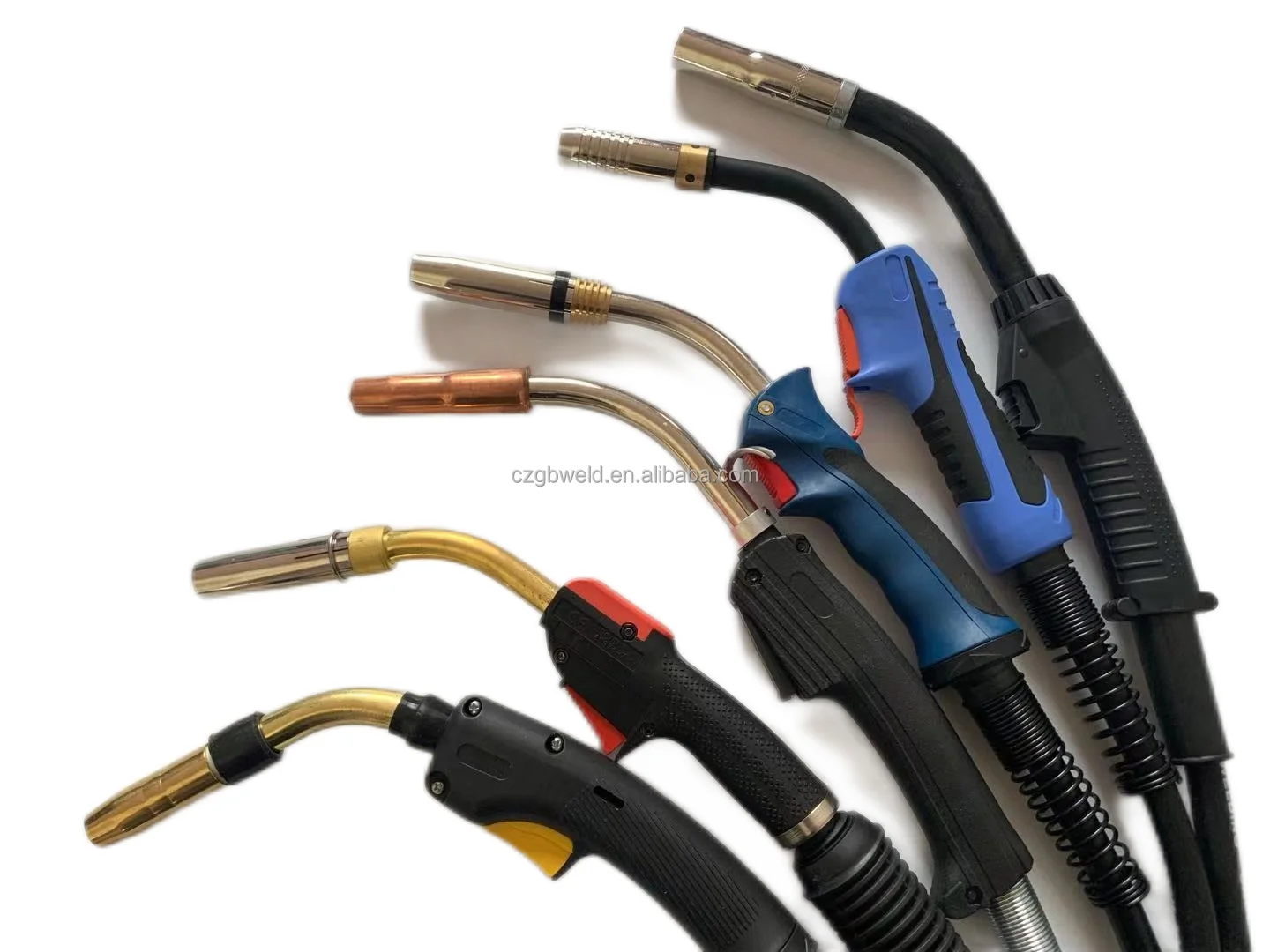 High Quality Mig Weld Spare Parts Torch Accessories Consumables Gas Cooled Psf505 Esab Welding