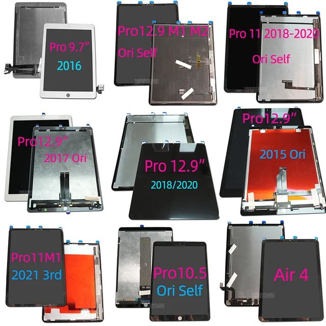 Wholesale Original for iPad Pro 10.5 LCD Display Touch Screen Digitizer Assembly 100% Tested Compatible with for iPhone