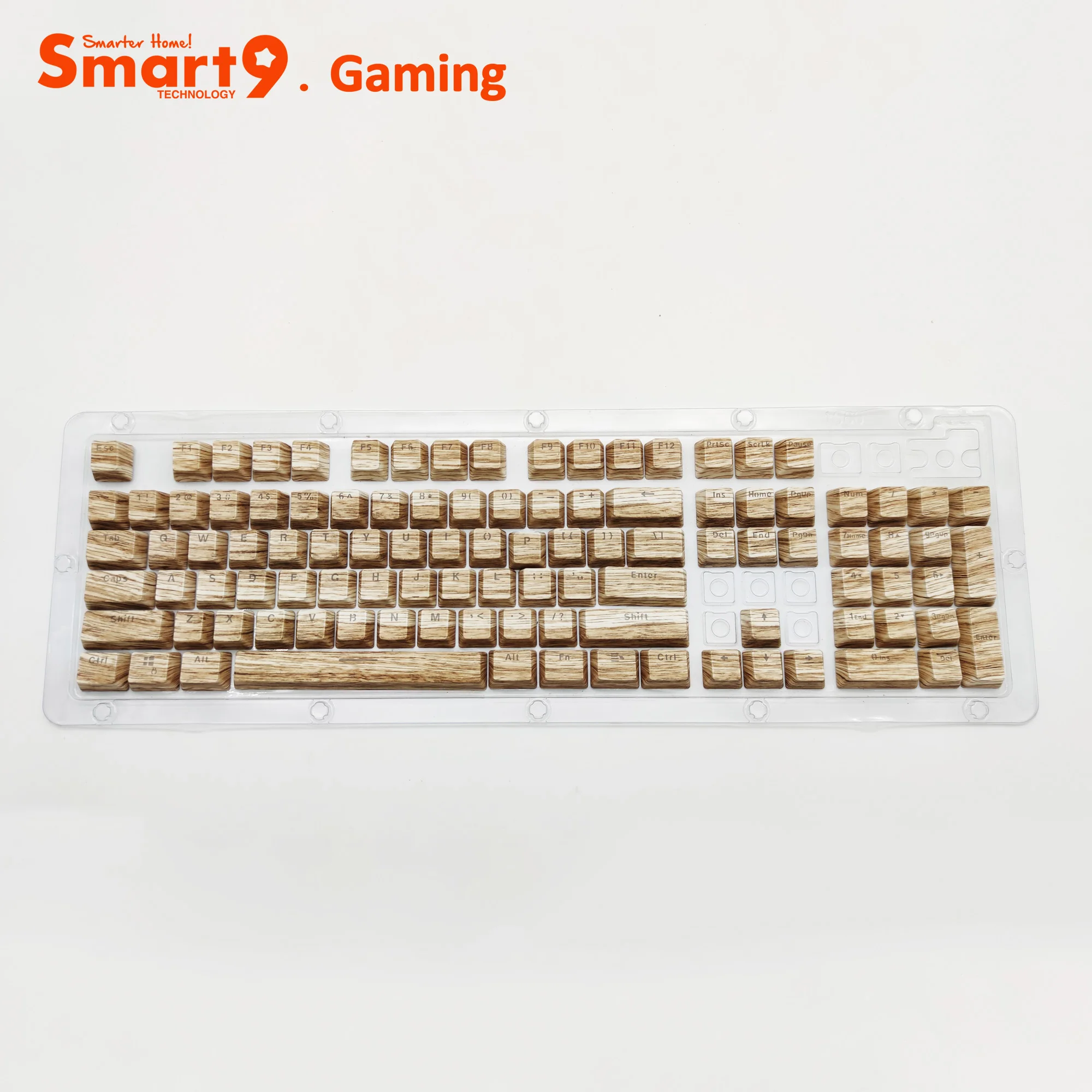 Smart9 Laptop Keycaps Water Print Keycaps Detachable Panel Key Line Separation  Full Key Backlight Without Impact