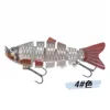 Pescado de 6 segmentos, 4 individuales