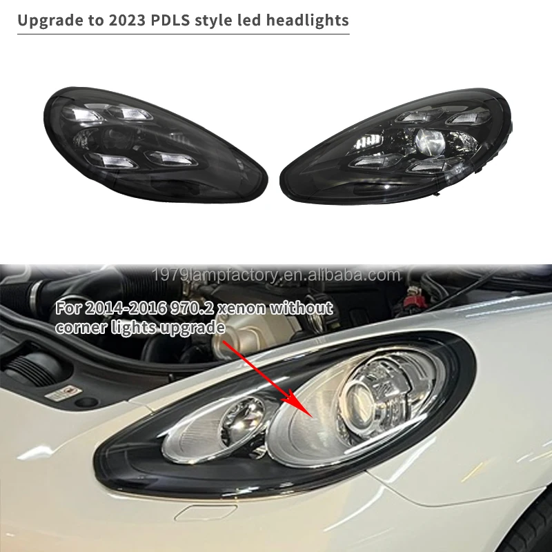 ポルシェ 970 パナメーラ ヘッドライト 左右セット ポルシェパナメーラ用LEDヘッドランプ,ヘッドライト,変更する