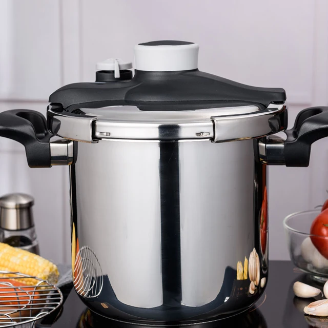 Modern Novel Design Induction Use Stainless Steel Pressure Cooker