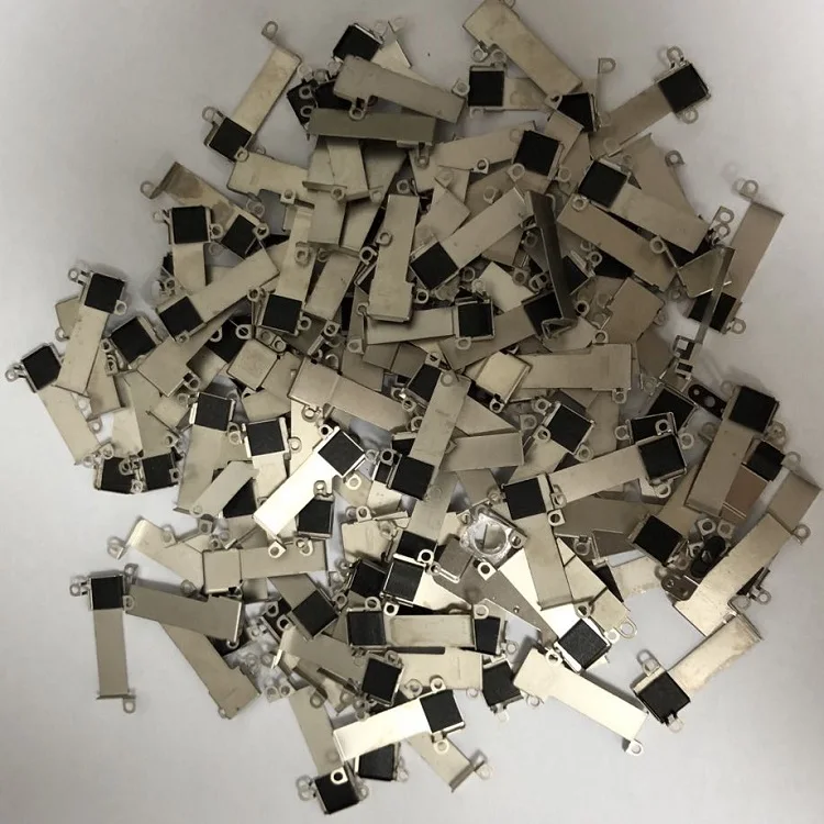 100 шт кнопка домой гибкий металлический кронштейн крышка для iPhone 8, 7, 6S, 6 Plus 5se SE 2020 5S 5C 5 зажимом фиксирующее устройство держать + Screwer