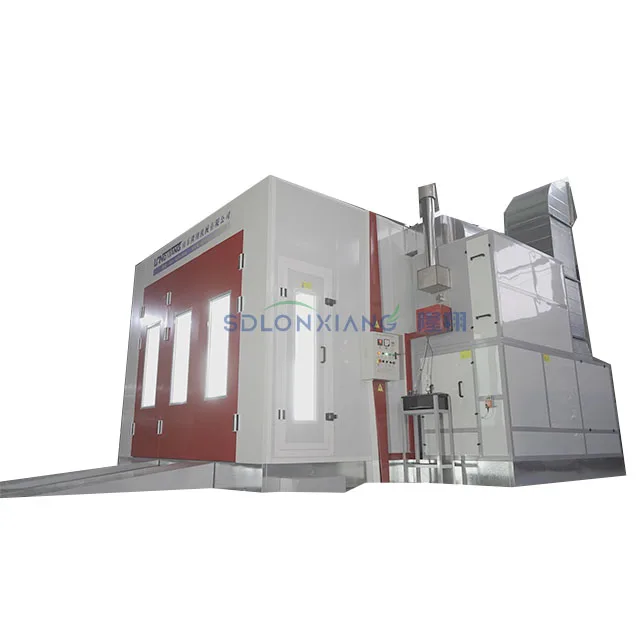 Powdercoating Oven Panel Beating and Spray Painting Tire Changer Machine Used Car Painting Oven Paint Spray Booth Retractable