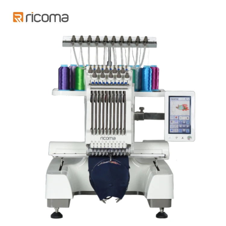 Ricoma EM1010 - Home-Use Embroidery Machine with 10 Needles