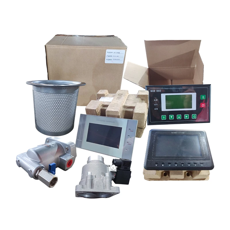 MAM 860 890 6070 6080 Control Panel Air Compressor Spare Parts Screen Touch With Inverter