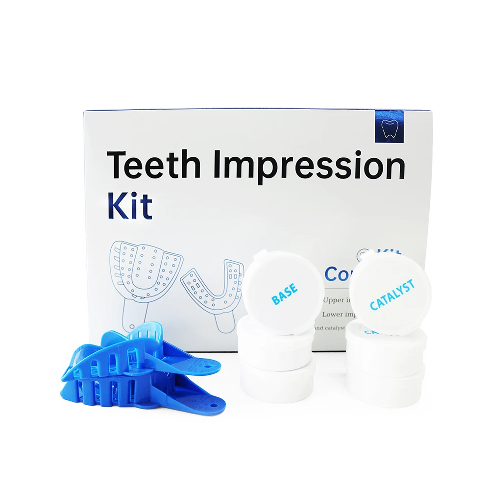 Teeth Impression Putty Silicone Material Tray Teeth Molding Kit for  Impression Kit : : Industrial & Scientific