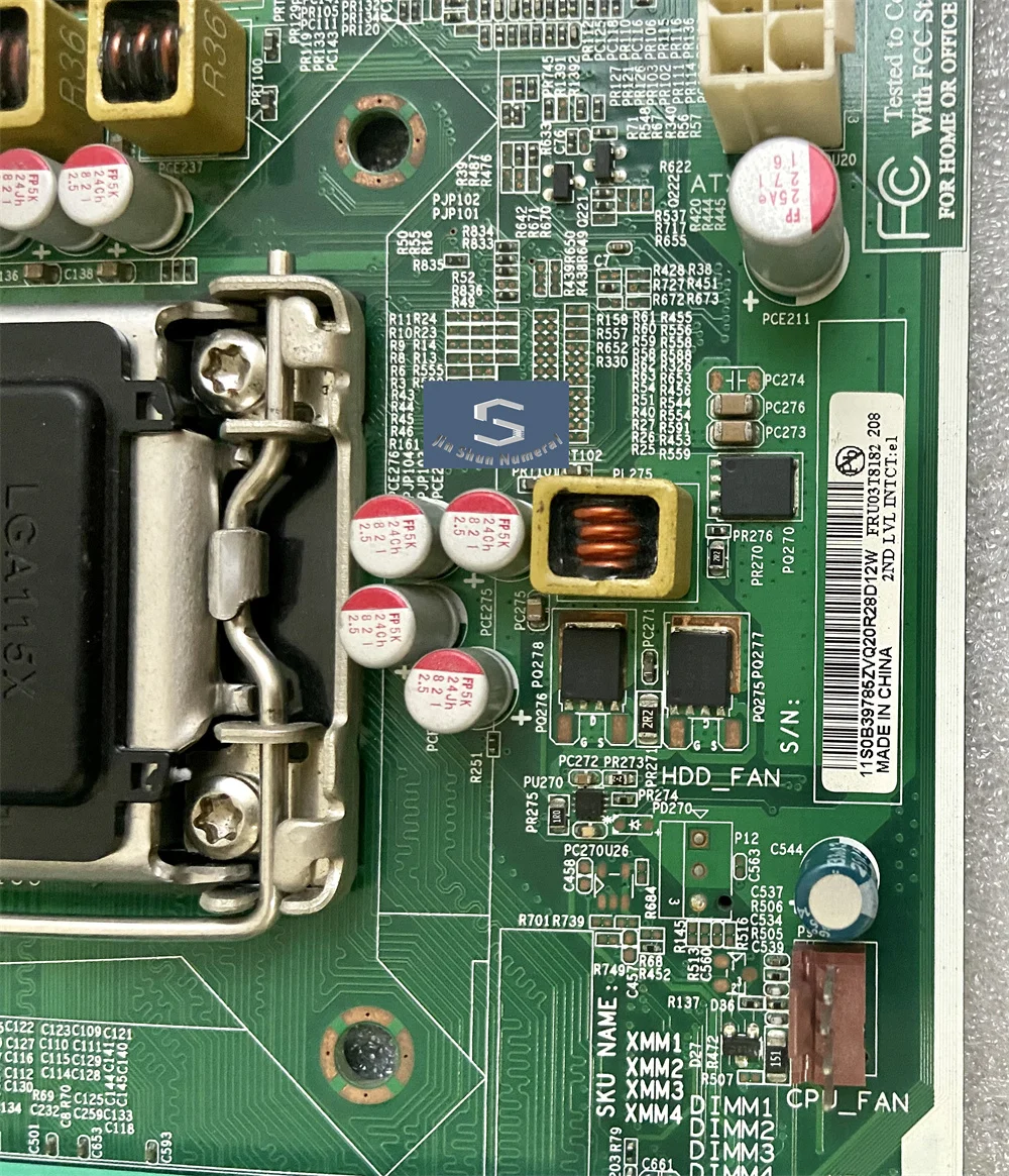 Suitable for Original Lenovo H61 IS6XM Q65 Motherboard DDR3 Memory Support 32nm 1155-pin CPU