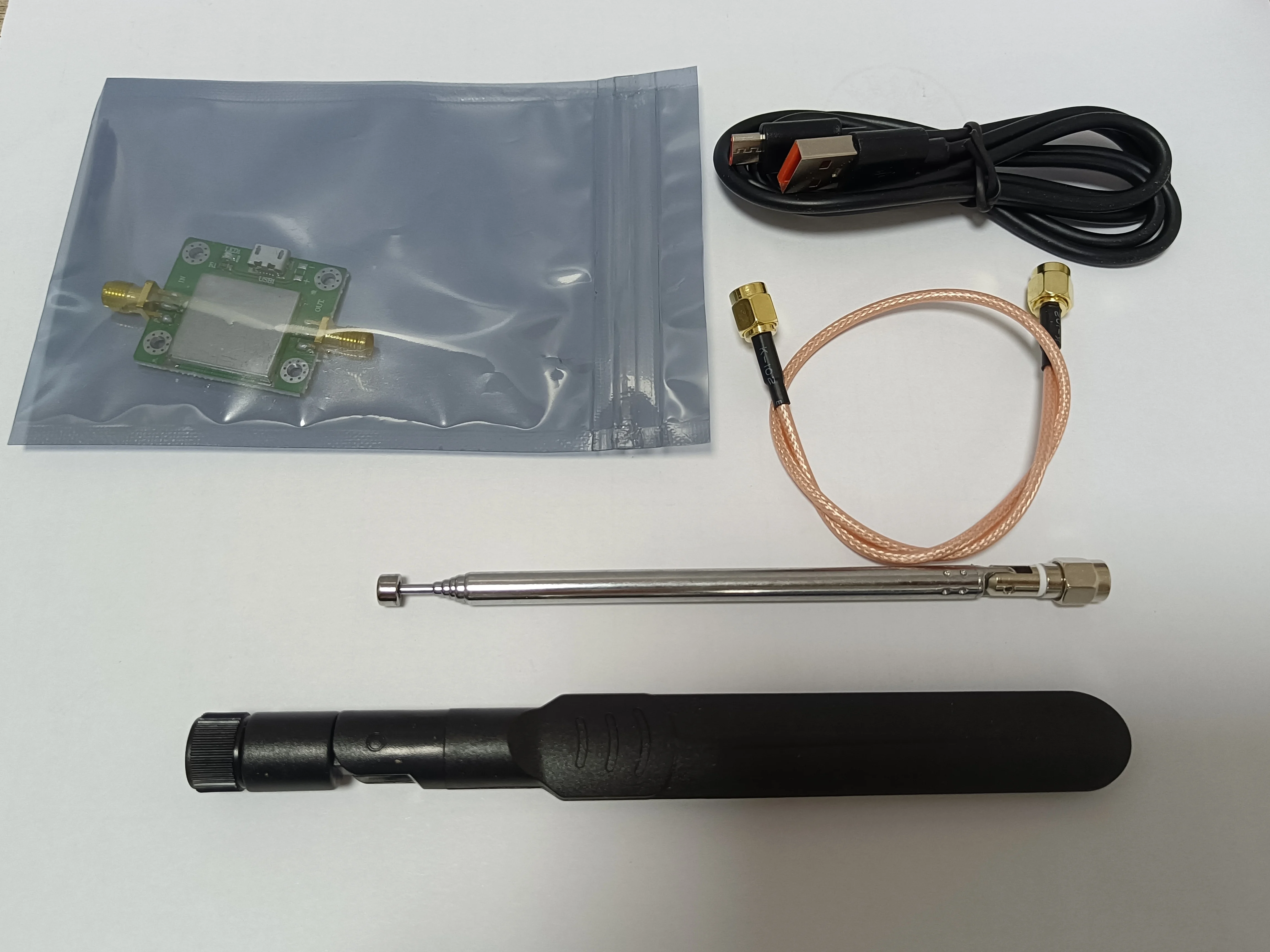 Hackrf One Portapack H2 - 5 Antennas & Data Cable 1mhz-6ghz SDR