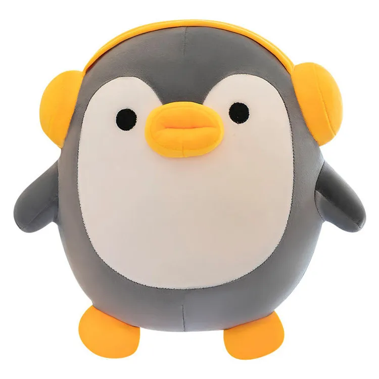 Custom Stuffed Animal Penguin Plushie Toy Cartoon Plushies Kawaii Super