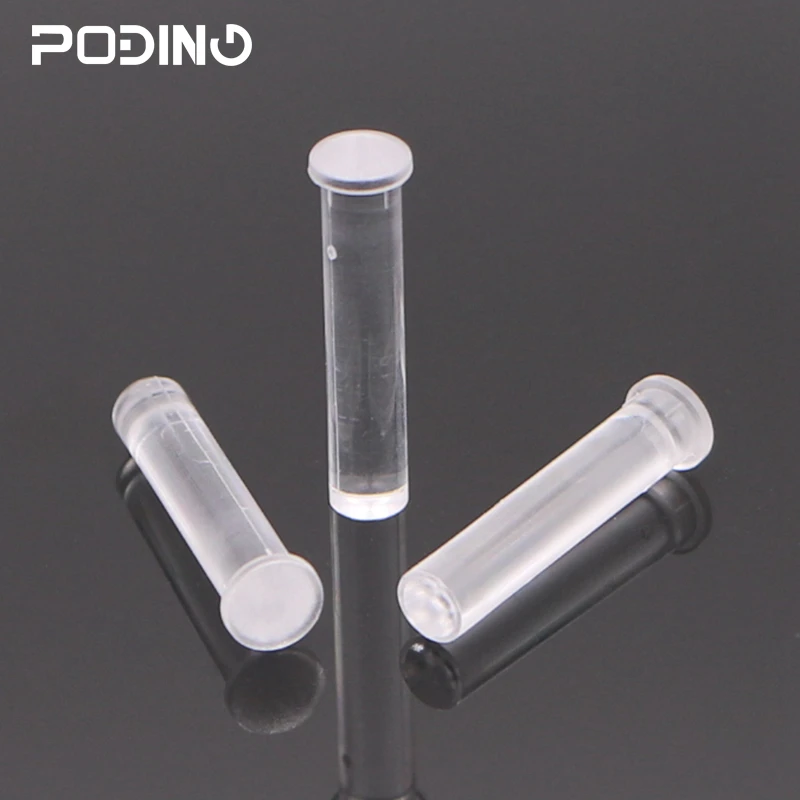 High Quality Plastic 3mm Led Light Pipe Clear 3mm Light Guide Indication with Multiple Lengths
