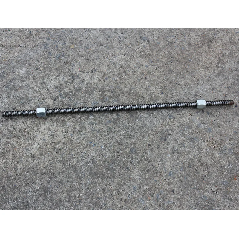 Building Scaffolding Formwork Parts Column Clamps Coil Screw Tie Rod Silver Zinc 90 mm Wing Nut Bolt Soldier Support
