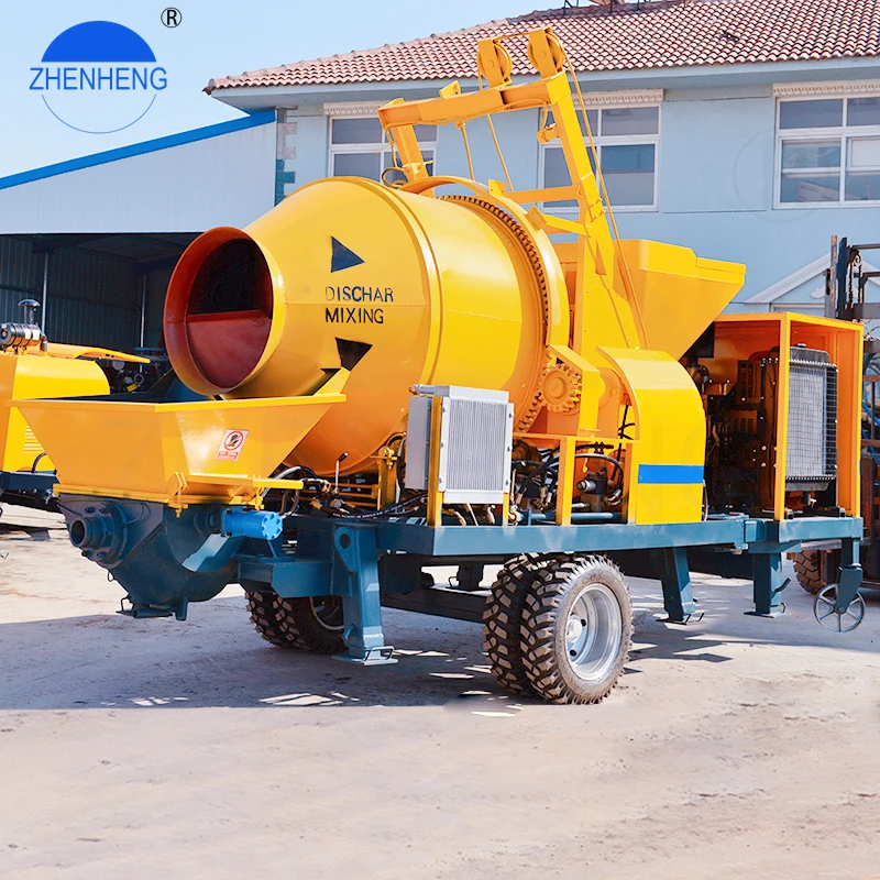 Бетономешалка Concrete Mixer. Бетоносмеситель с бетононасосом 2в1. Мини БСУ С бетононасосом. Стационарный бетономешалка с насосом для замеса бетона 45 КВТ.