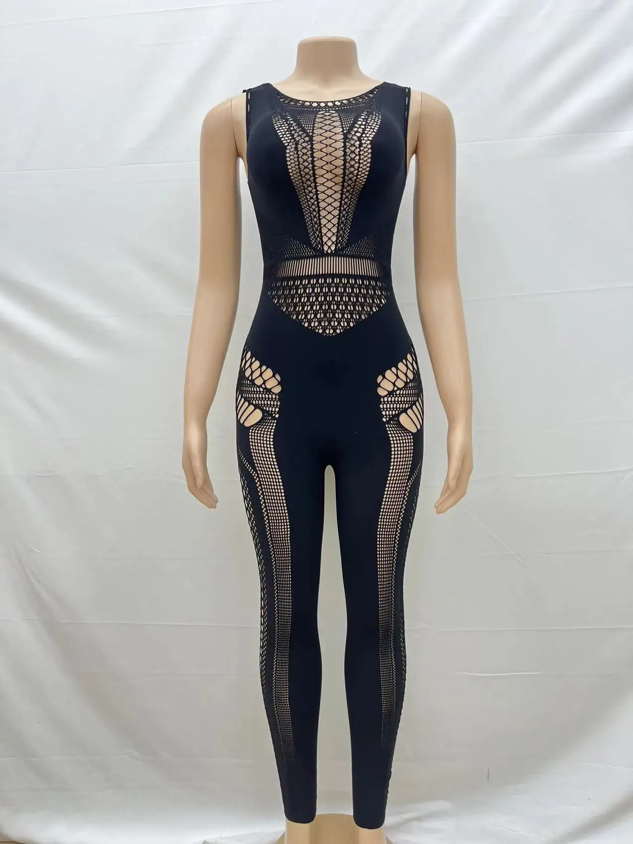 Hollow Out Sexy Jumpsuit main image 0