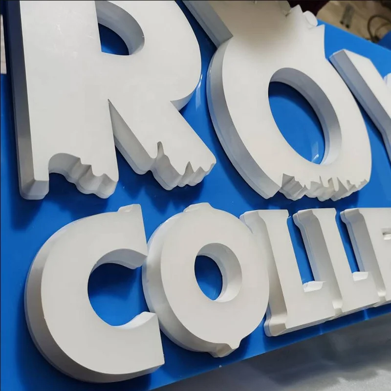 Light in the Box Outdoor/Indoor LED Light Box Sign Front Store Illuminated LED Sign for Advertising Cabinet Light Box