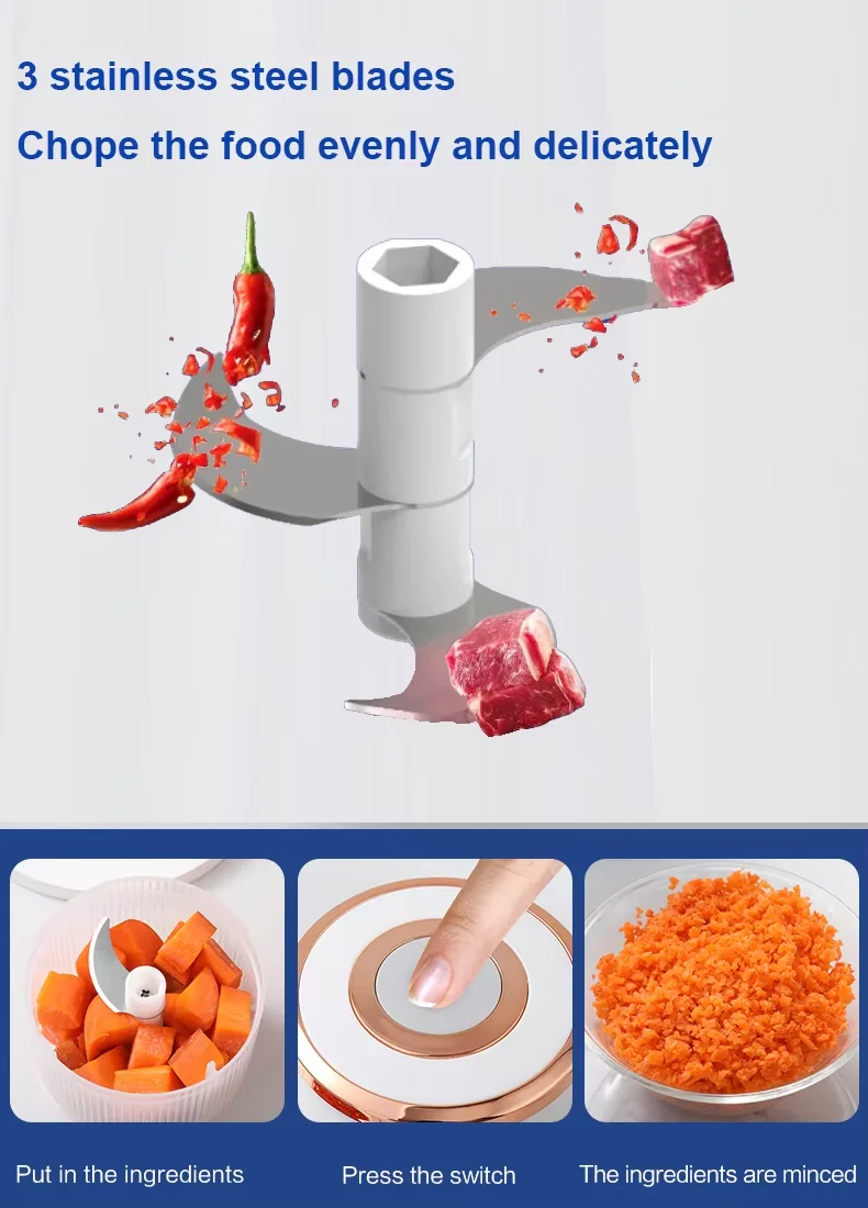 Custom logo Blender Machine Mixer Multifunction Blender Baby Food Makers Electric Baby Food Processor Blender