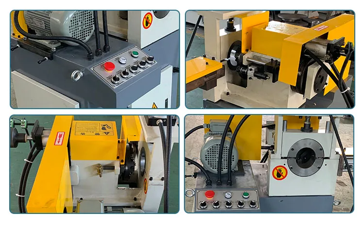 Factory Direct Stainless Steel Pipe Chamfer Single Head Chamfering Machine  for Steel Pipe Bar End Side