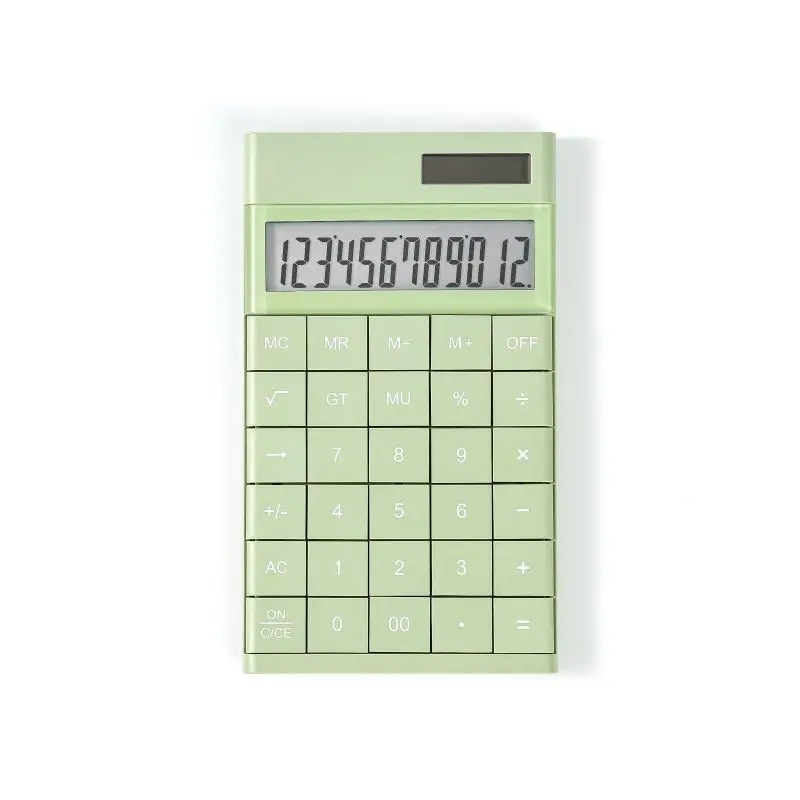 Custom 12 digit calculator cute custom business student gift high quality wholesale calculator stationery items