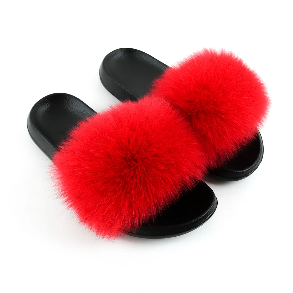 fluffy diamante sliders