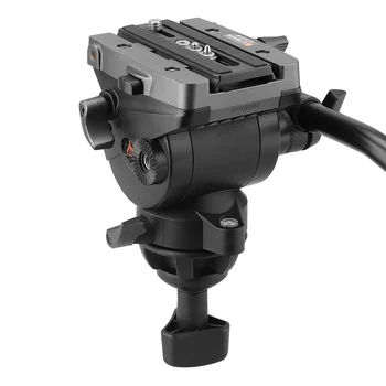 E-IMAGE GH04 New  75mm Dual-base Video Tripod Fluid Head With Bowl Base